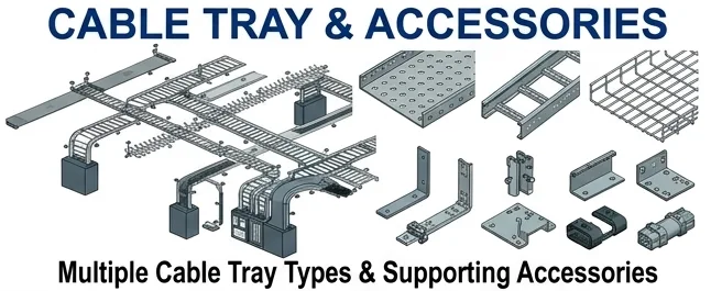 Cable trays & accessories