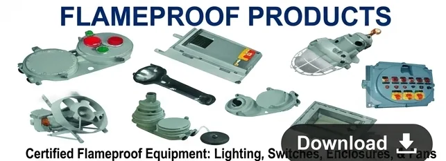 Flameproof products